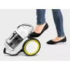 Aspirador cilíndrico Karcher VC 3 — aspirador a seco para casa, 700 W, 0,9 L sem saco, HEPA 13, tubo telescópico, mangueira de 1,5 m