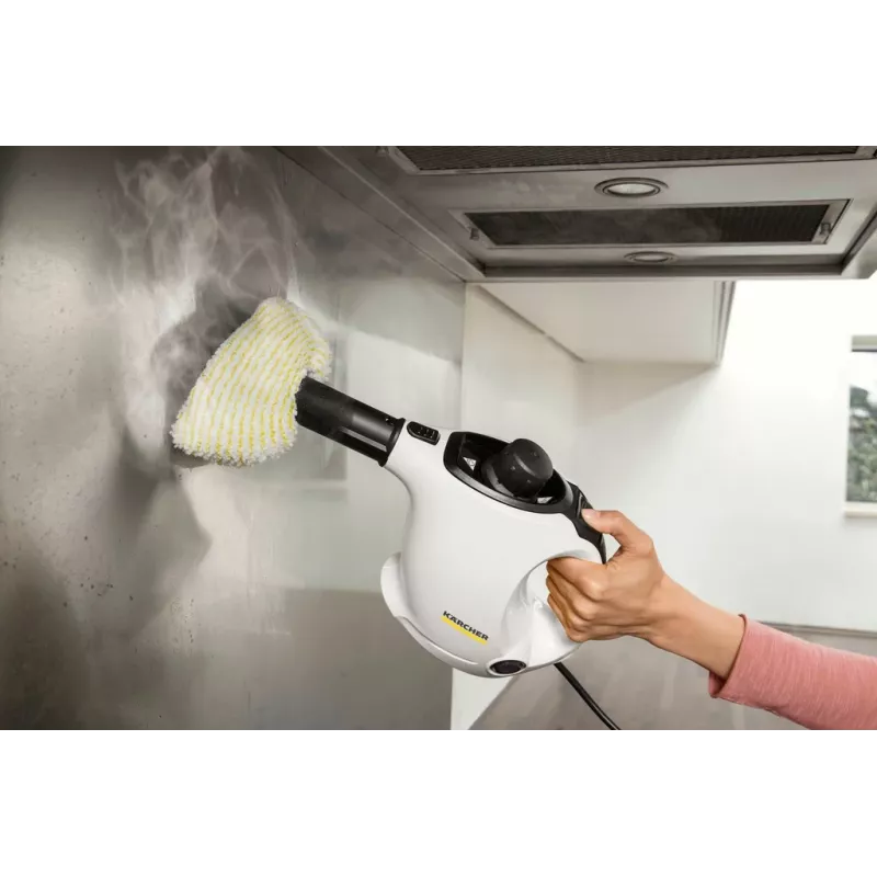 Kärcher SC 1 EasyFix Limpador a vapor portátil 1200 W Preto, Branco