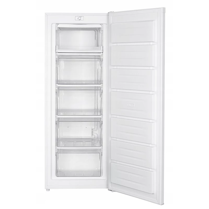 Congelador vertical MPM MPM-182-ZS-14, 168 L, classe E, R600a, 1430×550×580 mm, 40 dB, branco