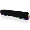 Altifalante MEDIA‑TECH Phantom MT3180 Soundbar 450W RMS, 80W alimentado por bateria, Bluetooth, com fios e sem fios, preto