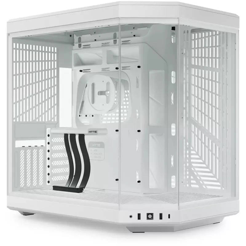 HYTE Y70 CS-HYTE-Y70-WW caixa para PC Midi Tower, E-ATX, vidro temperado, branco neve