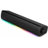 Sound Blaster GS3 barra de som compacta para gaming com RGB e tecnologia SuperWide, alimentada por USB, Bluetooth 5.4, saída para auscultadores para PC e Mac