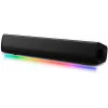 Sound Blaster GS3 barra de som compacta para gaming com RGB e tecnologia SuperWide, alimentada por USB, Bluetooth 5.4, saída para auscultadores para PC e Mac