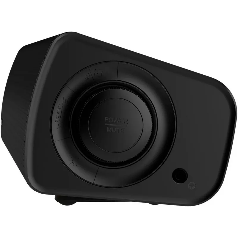 Sound Blaster GS3 barra de som compacta para gaming com RGB e tecnologia SuperWide, alimentada por USB, Bluetooth 5.4, saída para auscultadores para PC e Mac