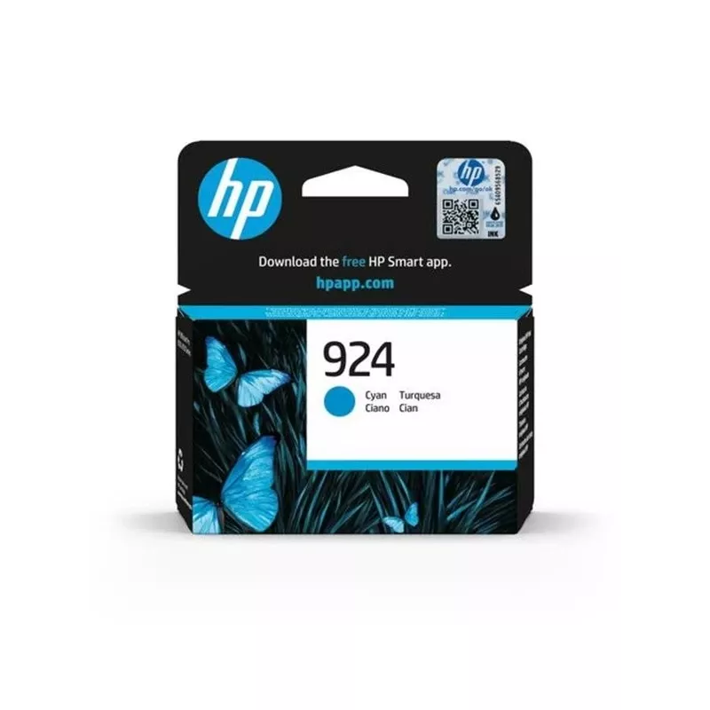 Tinteiro original HP 924 ciano