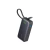 Powerbank 545 NANO 30W 10000mAh com cabo USB-C integrado, preto