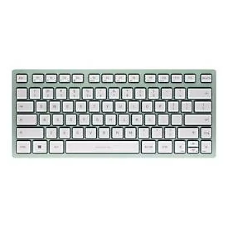 Teclado CHERRY KW 7100 MINI BT universal Bluetooth QWERTY US International cor menta