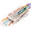 Ficha de cabo RJ45 Digitus X-ML-6U-EZ transparente ficha 100 peças