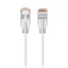 Cabo de rede Ubiquiti UACC-Cable-Patch-EL-0.15M-W Translucent, branco Cat6