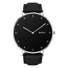 Smartwatch Garett Verona prateado-preto couro VERONA_SREB_CZARN_SKOR Garett