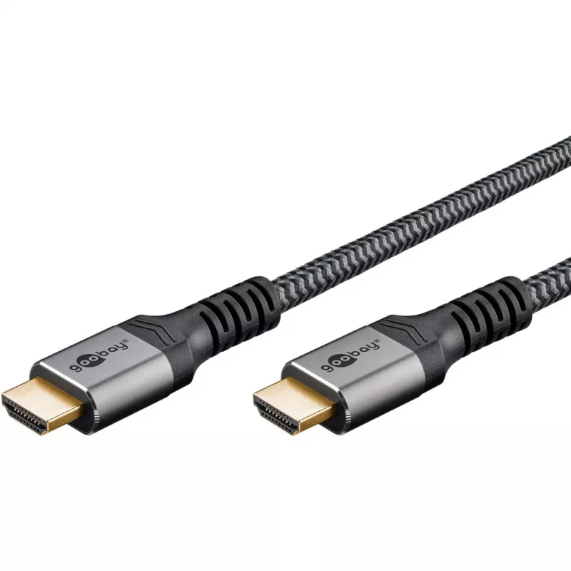 Goobay | 64994 Cabo HDMI High Speed com Ethernet | HDMI para HDMI | 2 m