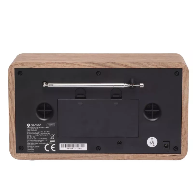 Denver DAB-18LW produto branco