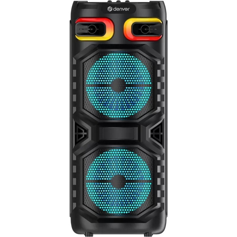 DENVER BPS-355 - Sistema de som de festa - sem fios - Bluetooth - 16 Watt - duas vias (111151200160)