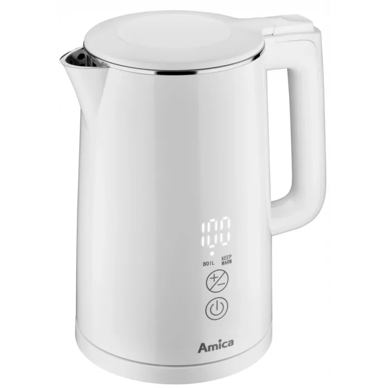 Chaleira elétrica AMICA 1,5 L 2200 W prateado