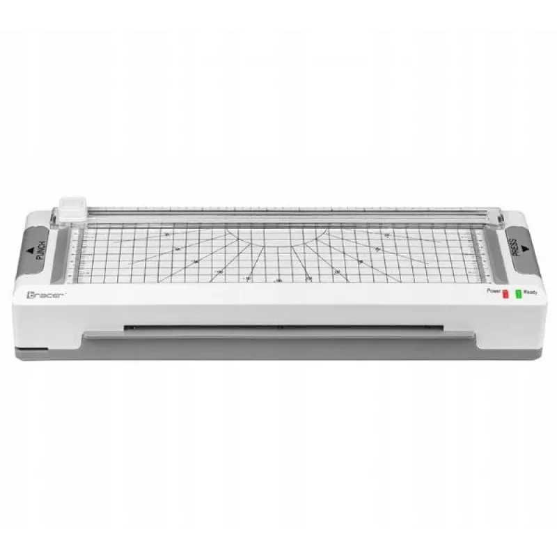 Plastificadora Tracer A4 TRL-7 All-in-One frio/quente, branco