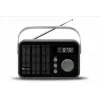 Rádio Eltra Modelo 261 com sintonização digital PLL, preto
