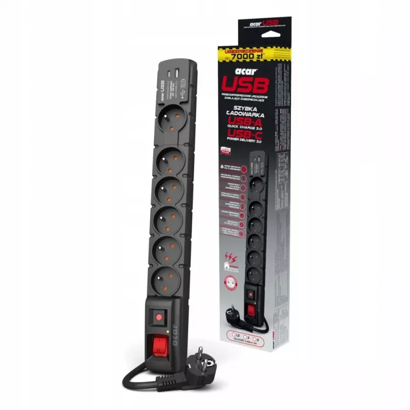 Acar W2437 Produto preto