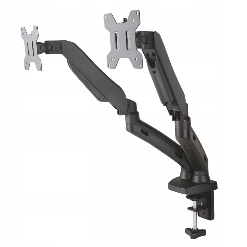 Suporte de mesa com mola a gás para 2 LEDs / LCDs 13-27 polegadas L-13GD