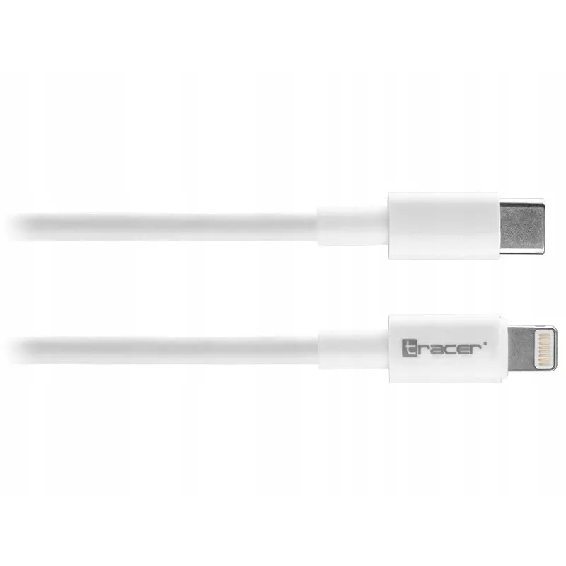 Cabo USB Type-C para Lightning TRACER 47169, 1 m, macho-macho