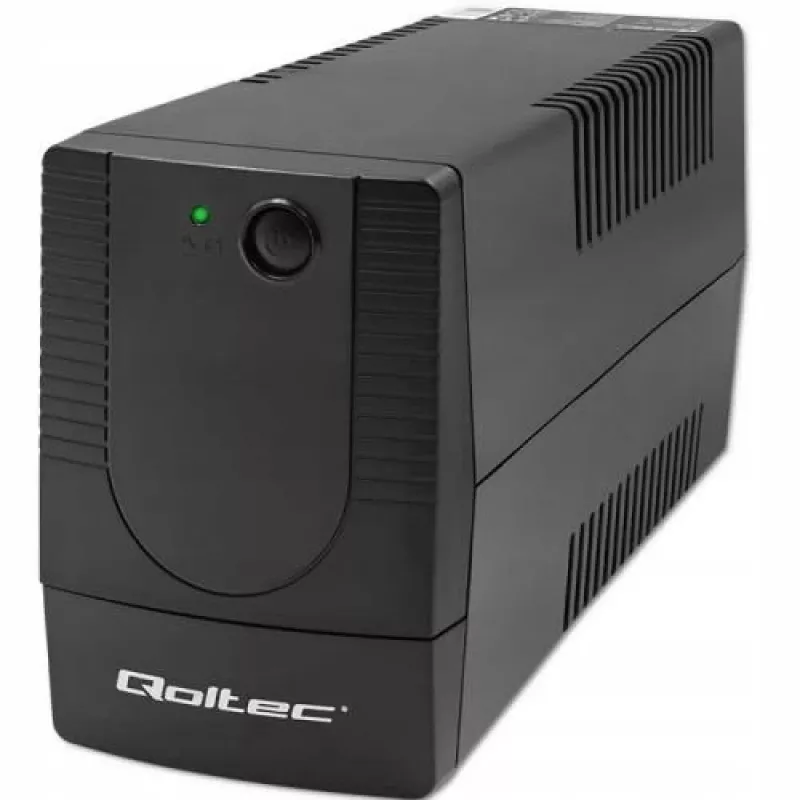 UPS Qoltec 53774 (fonte de alimentação ininterrupta) Line-Interactive 1 kVA 600 W 1 saída AC