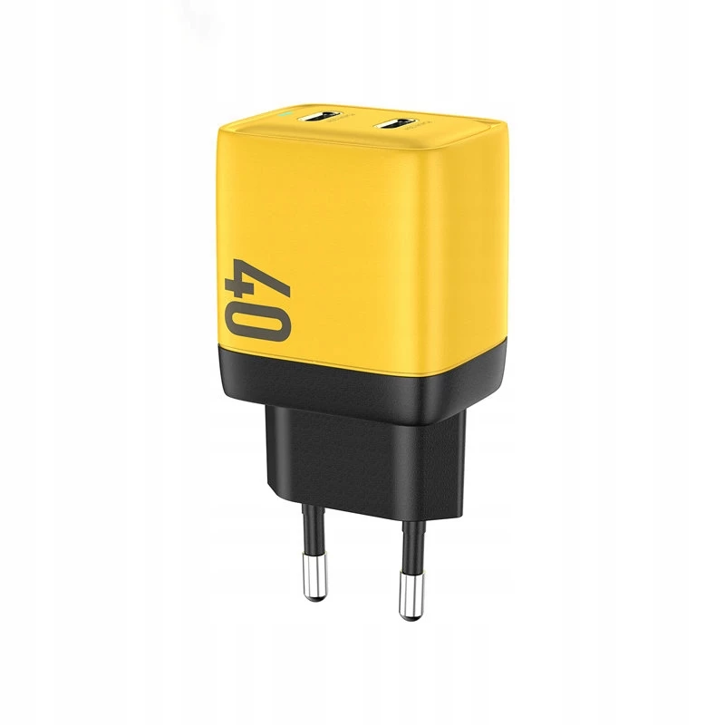 Carregador de rede WEKOME WK-WP-U128 2x USB-C GaN Super Fast Charger