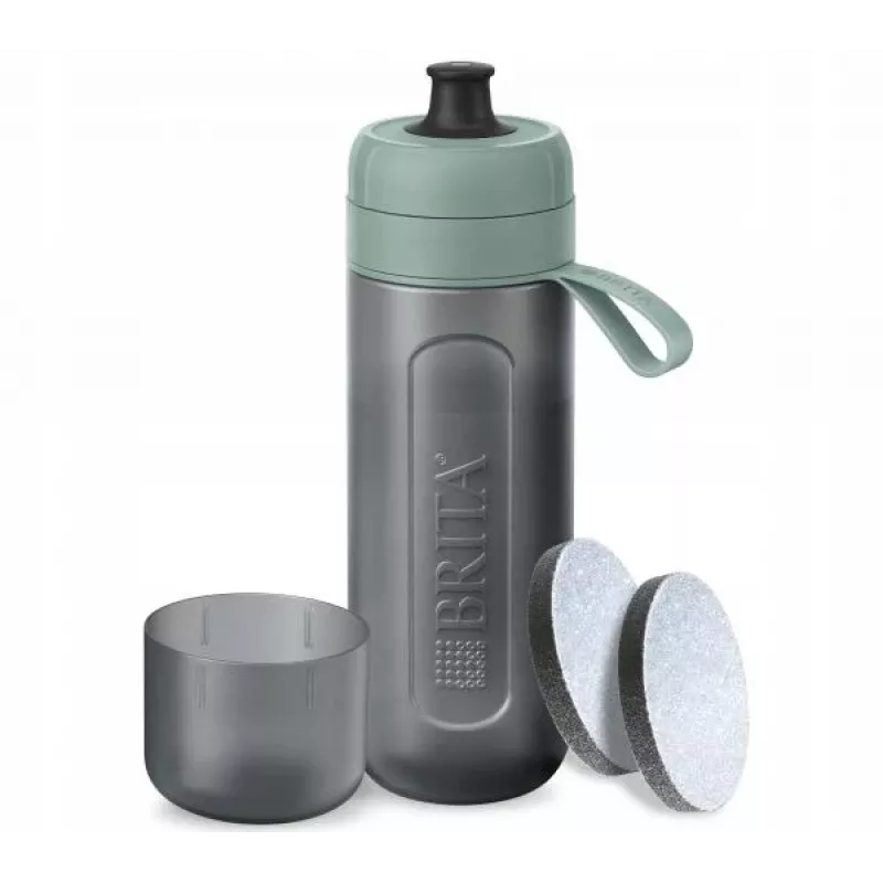 Garrafa de filtragem de água Brita Sports Active verde-escuro, verde