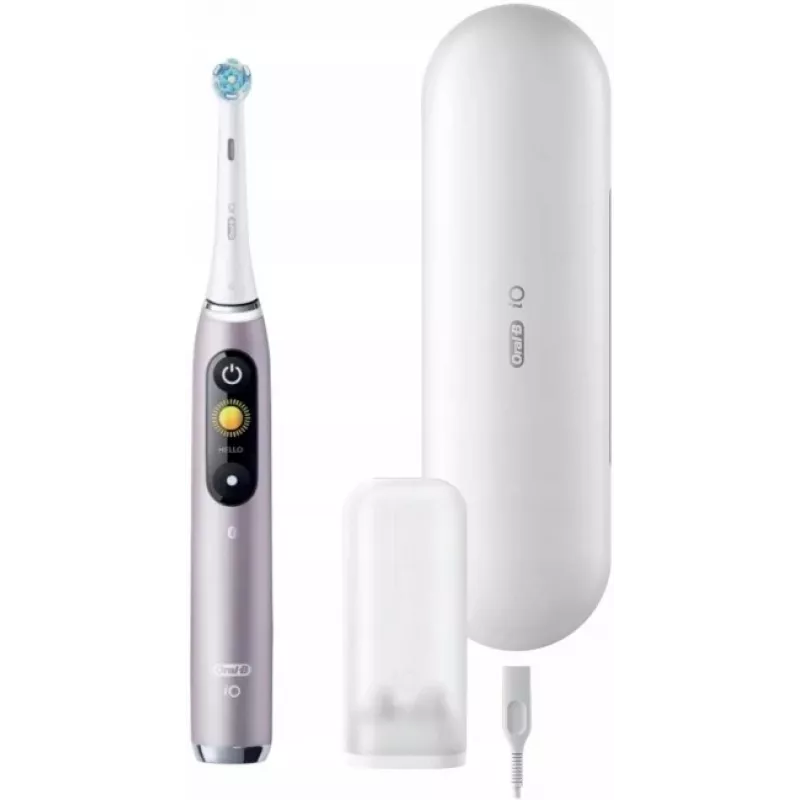 Escova de dentes elétrica Oral-B iO9 Series 9, rosé quartzo