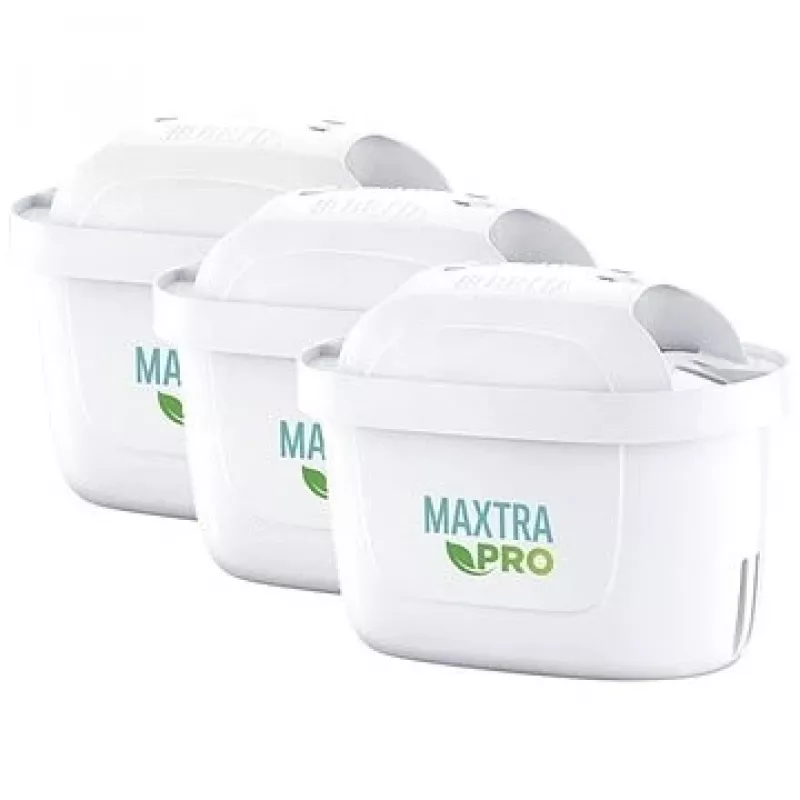Cartucho de filtro de água BRITA Maxtra+ Pure Performance, tecnopolímero, capacidade de 150 L, 3 unid.
