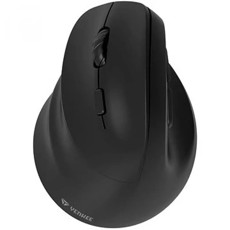 Rato sem fios ergonómico para canhotos, Dual WL+BT bateria