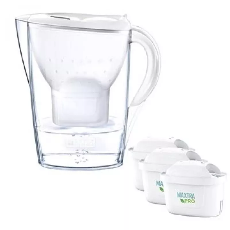 Brita Marella+3 cartuchos PRO branco 2,4 branco