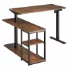 Secretária de altura ajustável eletricamente ergo office 380623 — altura máx. 121 cm, carga máx. 70 kg
