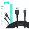 Cabo USB-A para USB-C Aukey CB-NAC1, 1 m, nylon entrançado, USB PD 60 W, USB 2.0