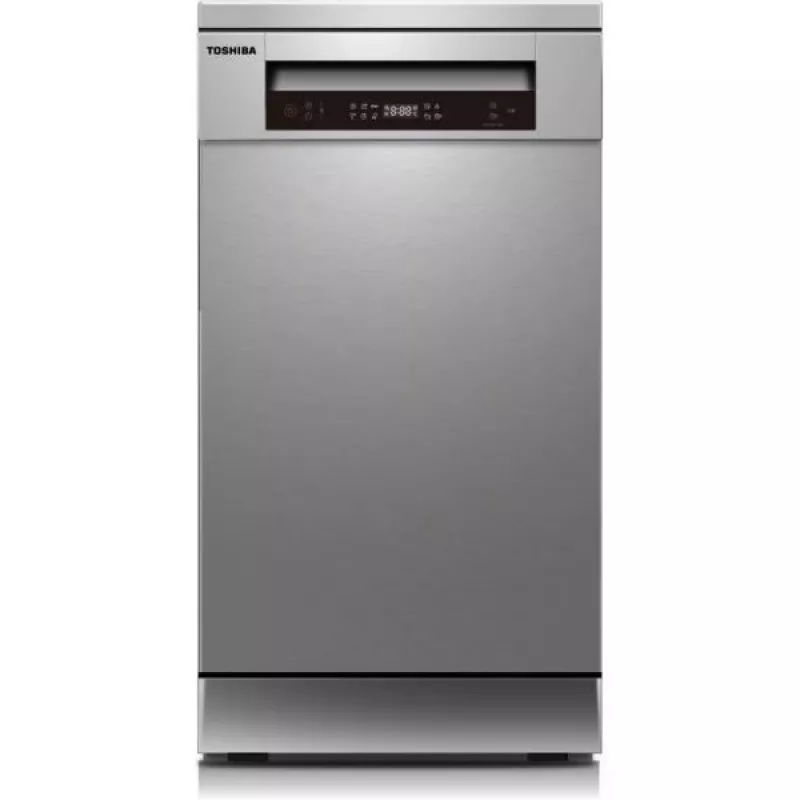 Máquina de lavar loiça Toshiba DW-10F2EE(W)-CZ, 10 conjuntos de louça, 47 dB