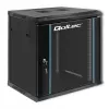 Armário rack 19 polegadas QOLTEC 54464 12U 600x635x450 preto