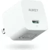 Mini carregador de parede PA-Y20S branco 1xUSB-C 20W PD Power Delivery