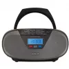 Micro-sistema de áudio Aiwa BBTU-400BK, leitor CD/MP3/FM-PLL/BT (Preto)