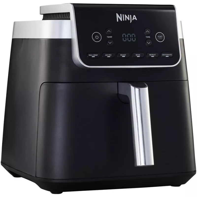 Fritadeira Ninja AF180EU individual 6,2 L 2000 W fritadeira de ar quente preta