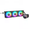 Refrigeração líquida tudo-em-um para CPU Thermaltake 420mm TH420 V2 Ultra EX ARGB Sync