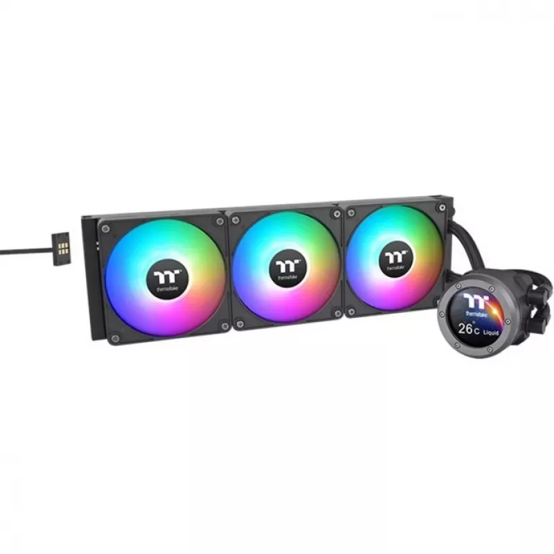 Refrigeração líquida tudo-em-um para CPU Thermaltake 420mm TH420 V2 Ultra EX ARGB Sync