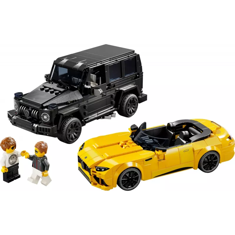 LEGO Speed Champions Mercedes-AMG G 63 & Mercedes-AMG SL 63 76924, multicolor