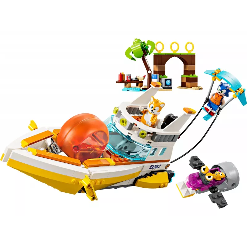 LEGO Sonic the Hedgehog Barco de Aventura do Tails Conjunto de brinquedo 76997