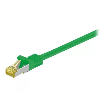 Cabo de rede Wentronic RJ-45 Cat.7 0,25 m - RJ-45 - RJ-45 - macho/macho - dourado - Cat.7 - S/FTP (S-STP) (91568)