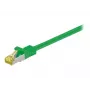 Cabo de rede Wentronic RJ-45 Cat.7 0,25 m - RJ-45 - RJ-45 - macho/macho - dourado - Cat.7 - S/FTP (S-STP) (91568)