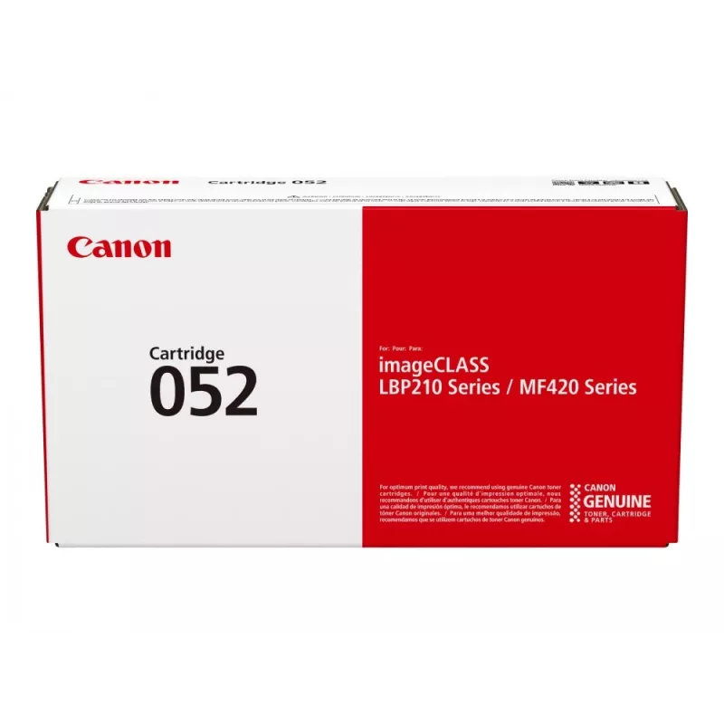 Cartucho de toner Canon 052 original preto 2100 páginas