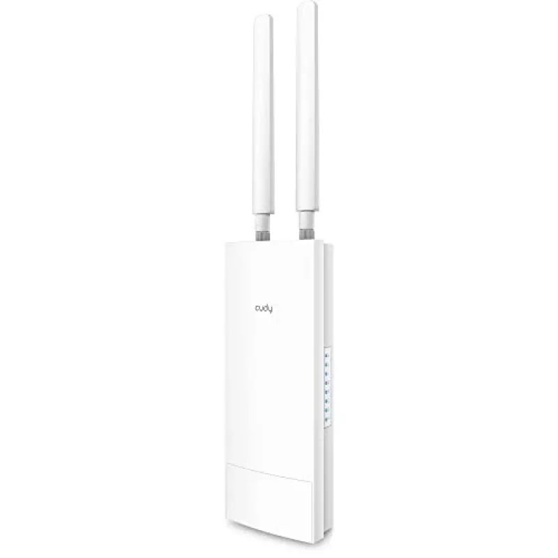 Access Point Cudy AP1300 Outdoor — Banda dupla 2,4/5 GHz, 300/867 Mbit/s, IP65, PoE, 2 antenas externas RP‑SMA