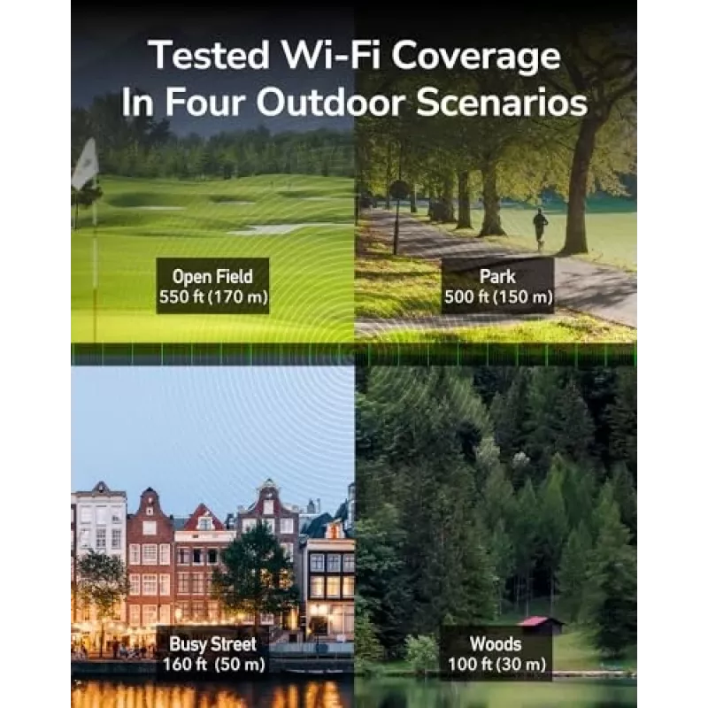 Access Point Cudy AP1300 Outdoor — Banda dupla 2,4/5 GHz, 300/867 Mbit/s, IP65, PoE, 2 antenas externas RP‑SMA