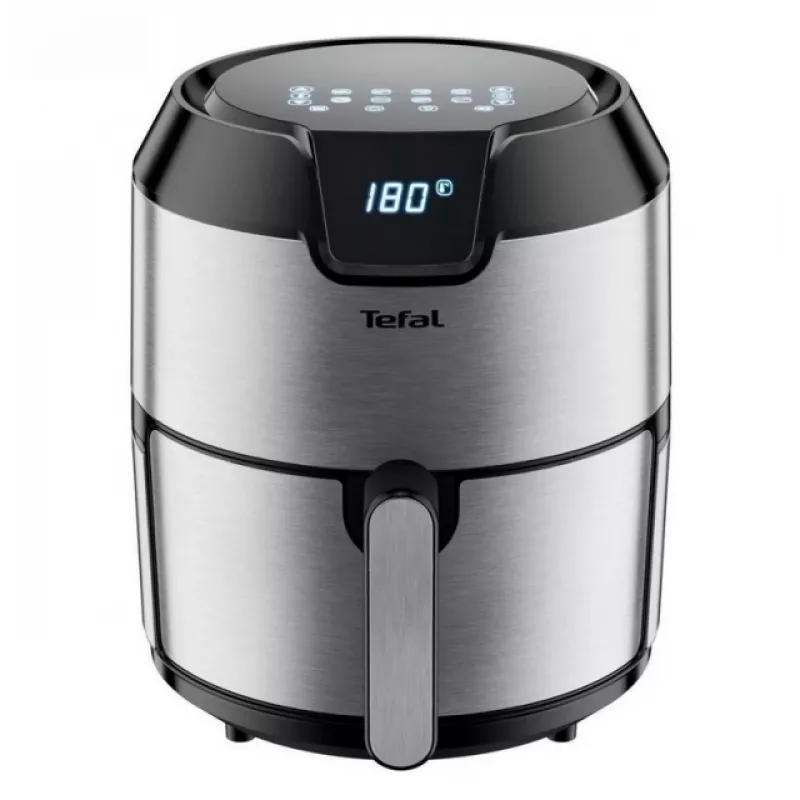 Fritadeira de ar quente Tefal Easy Fry EY401D Single 4,2 L Autónoma 1500 W preto, aço inoxidável