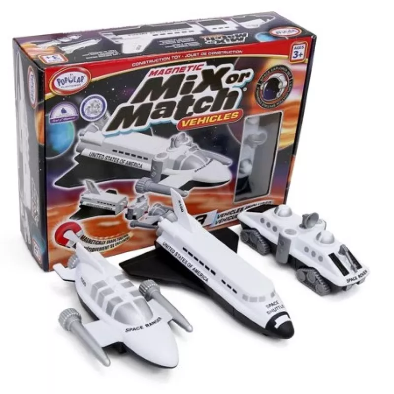 Conjunto de veículos Popular Playthings Mix or Match Vehicles Space