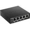 Switch de rede D-Link DGS-1005P/E não gerido Gigabit Ethernet (10/100/1000) Power over Ethernet (PoE) preto