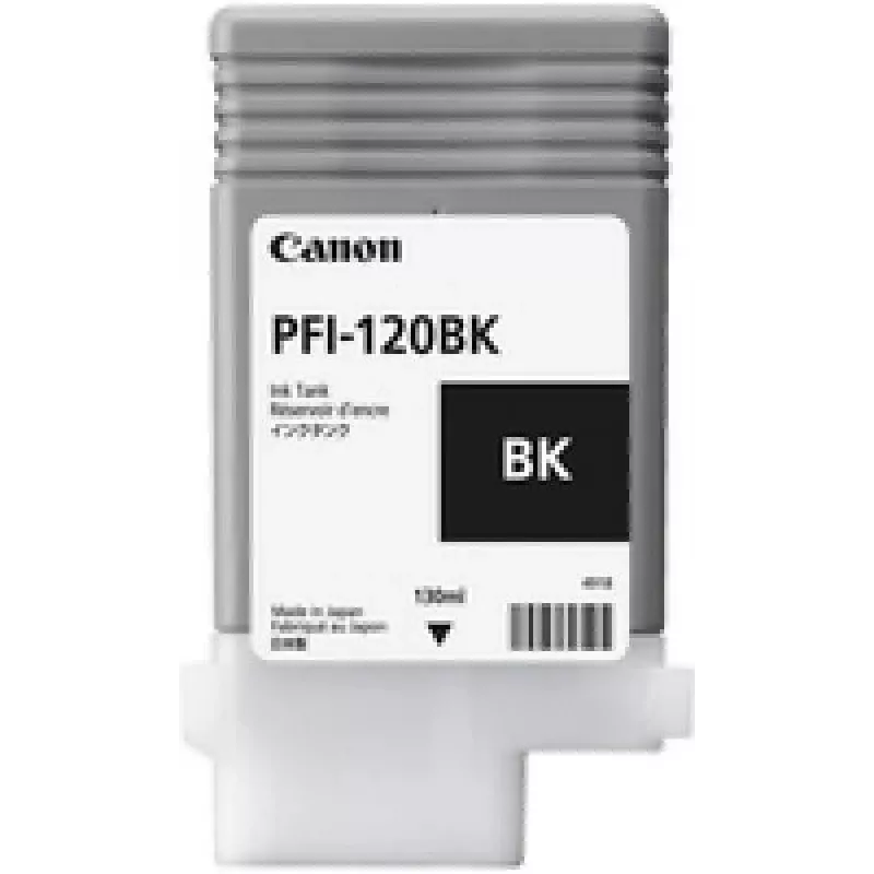 Cartucho de tinta Canon PFI-120BK 1 unid. original preto
